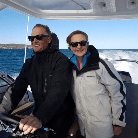 Axopar Owners- Karl and Barb