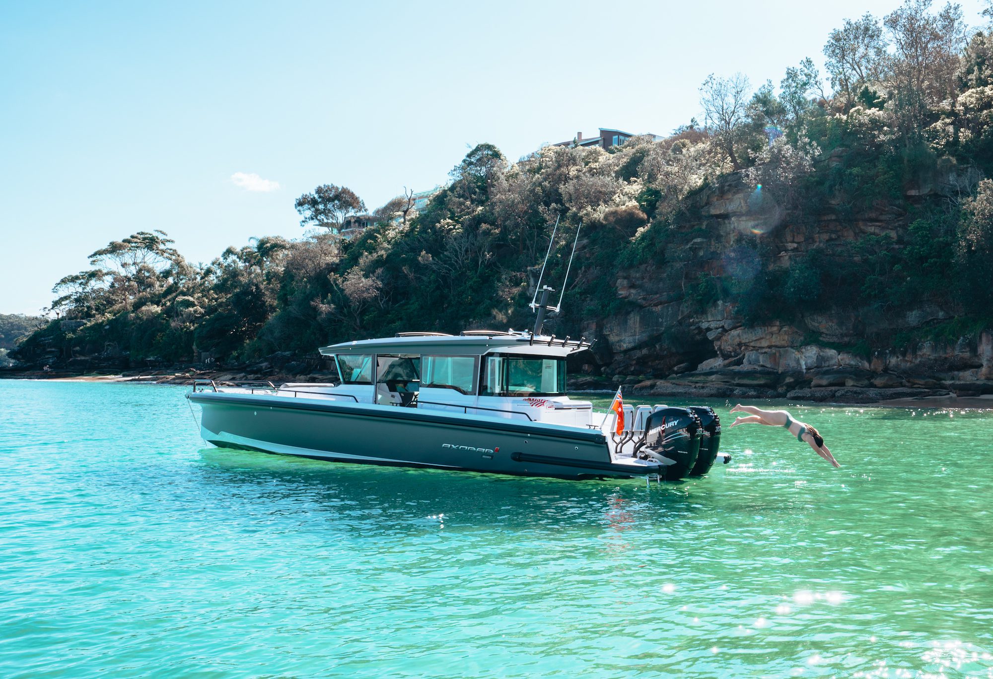 Axopar 37 Cross Cabin Adventure Sydney