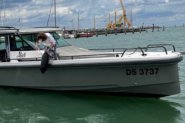 0862 casting off at portarlington