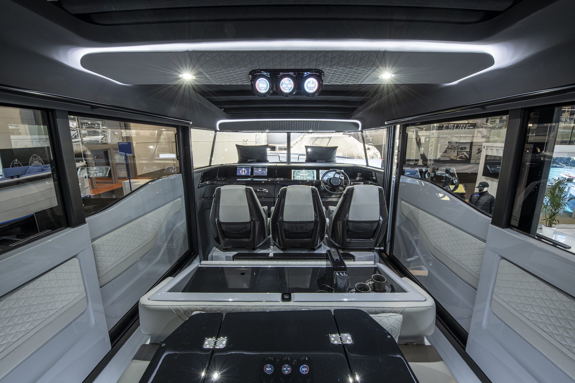 BRABUS Shadow 1200 XC Cross Cabin Black Ops Signature Edition Axopar, Eyachts Australia and New Zealand
