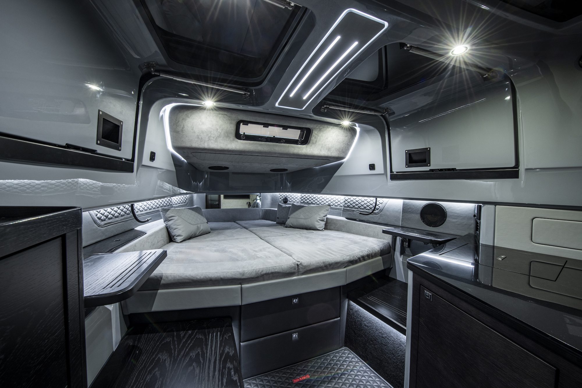 BRABUS Shadow 1200 XC Cross Cabin Black Ops Signature Edition Axopar Boats Sydney Harbour