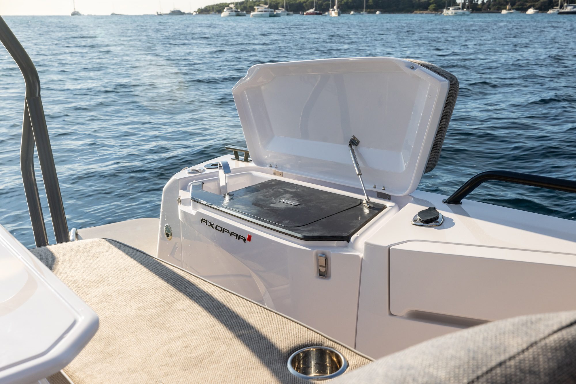 Axopar 37 Sun-Top BRABUS Performance Line Mediterrana Edition Eyachts Australia Pardo GT52