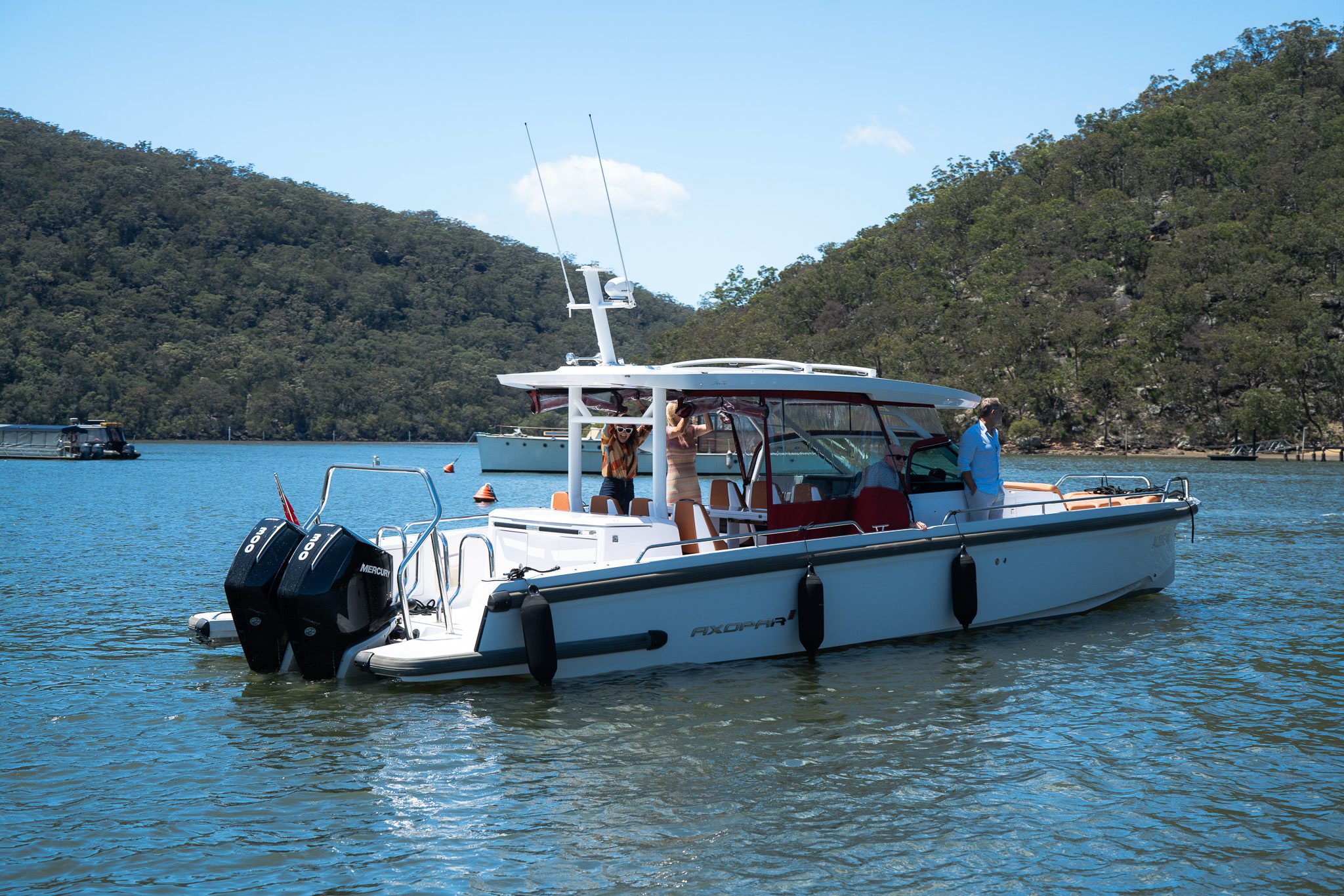 DSC06142 Pardo 50 yacht on the water